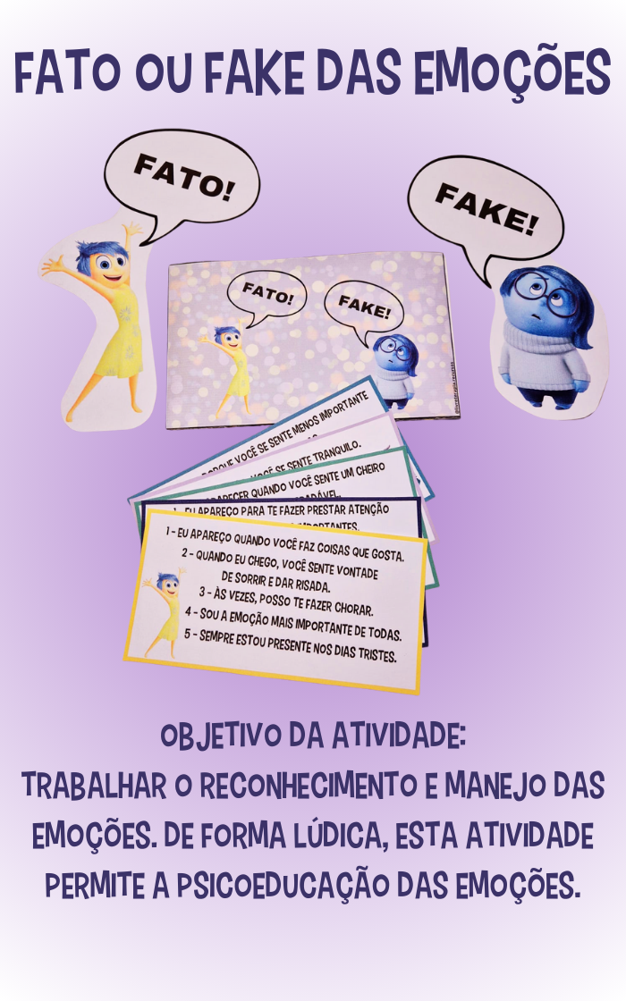 Fato ou Fake das Emoções