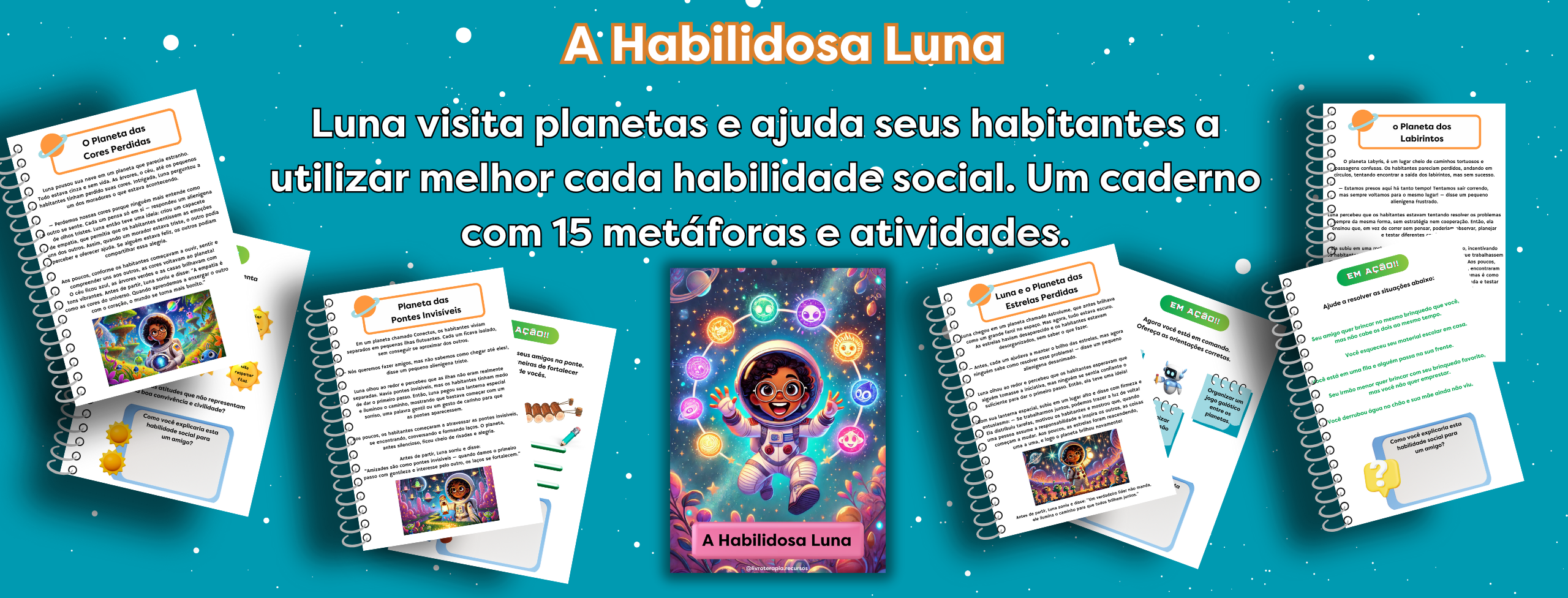Demonstração completa do recurso A Habilidosa Luna