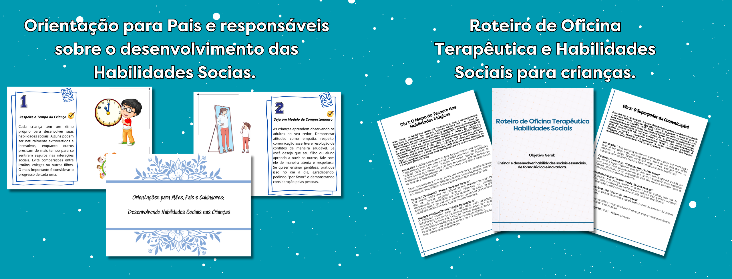 Materiais extras para pais e responsáveis
