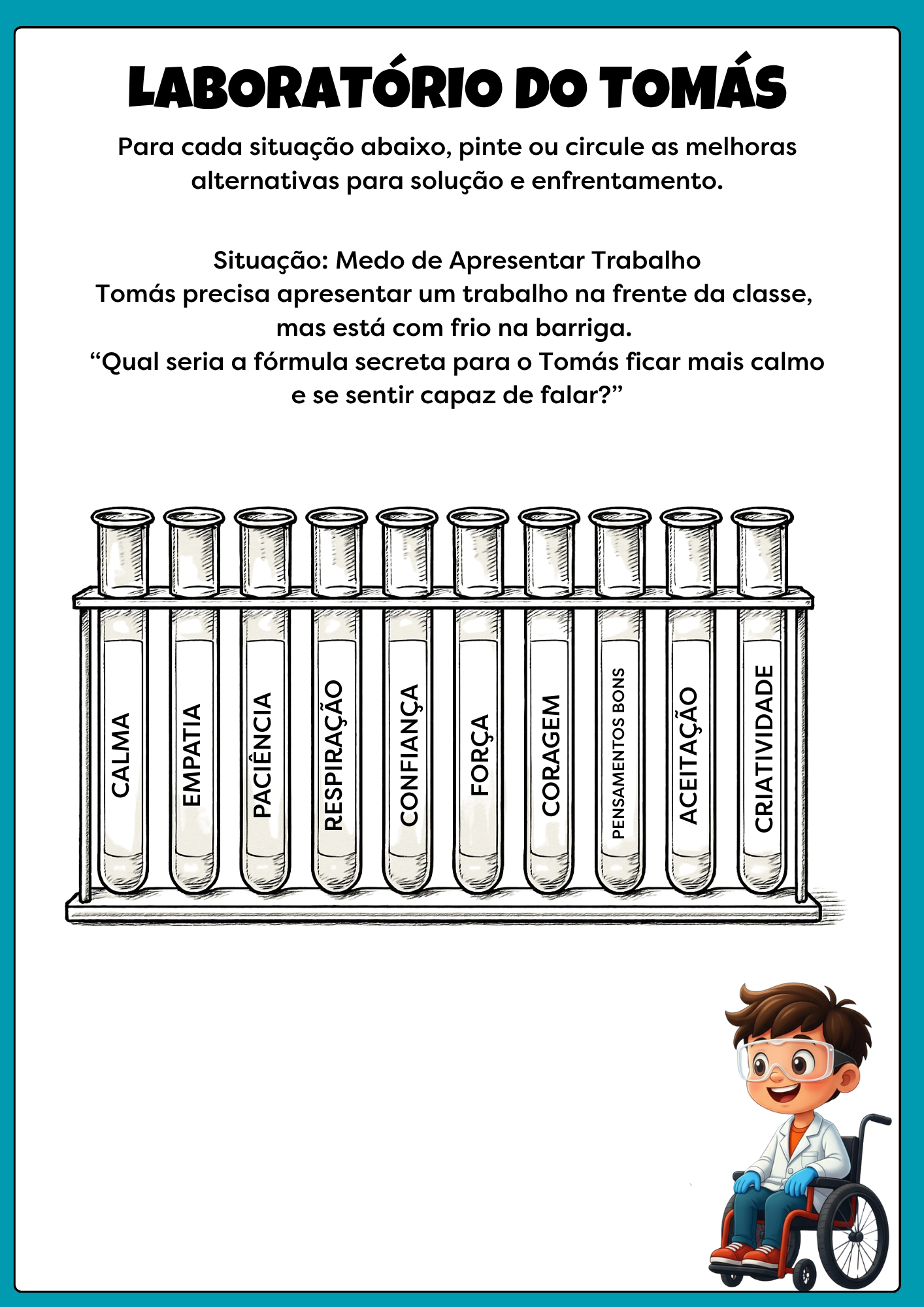 Exemplo 3 — Habilidades de Enfrentamento
