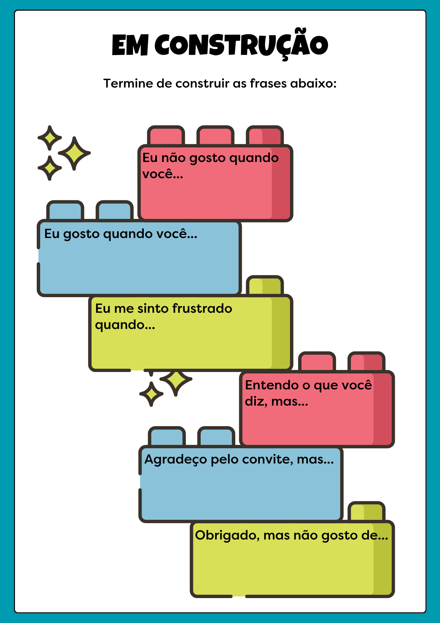 Exemplo 6 — Treinamento de Assertividade