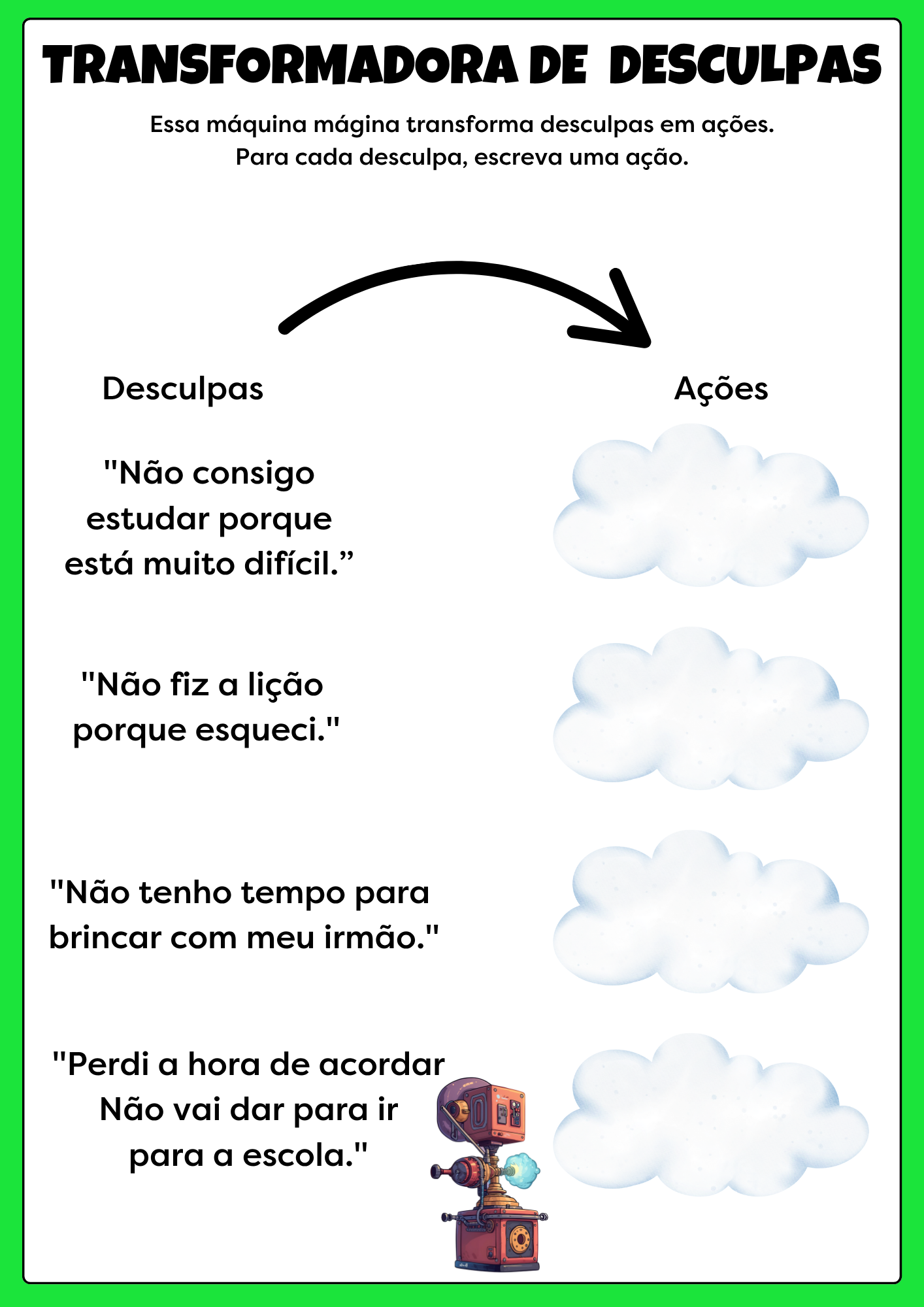 Exemplo 7 — Planejamento e Metas