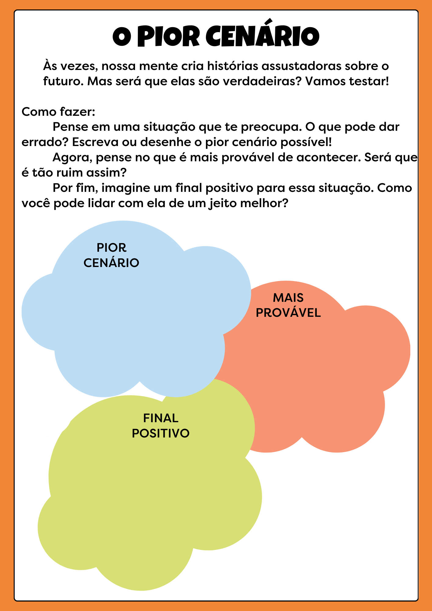 Exemplo 9 — Reestruturação Cognitiva