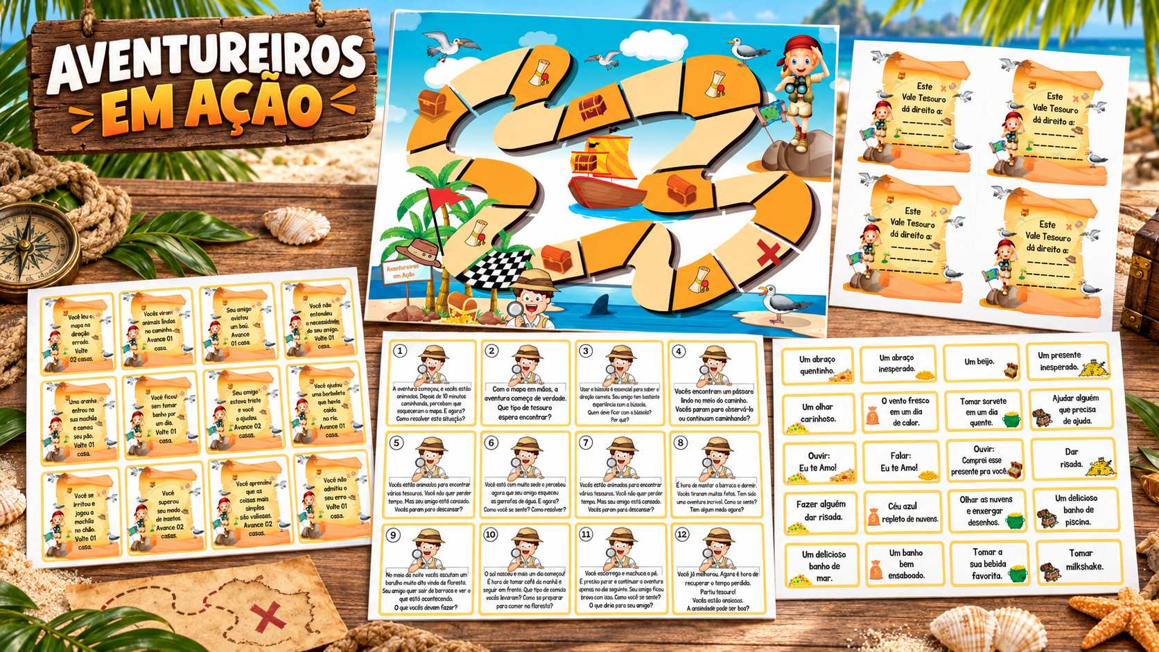 Aventureiros em A&ccedil;&atilde;o