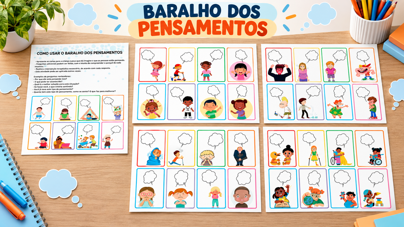 Baralho dos Pensamentos
