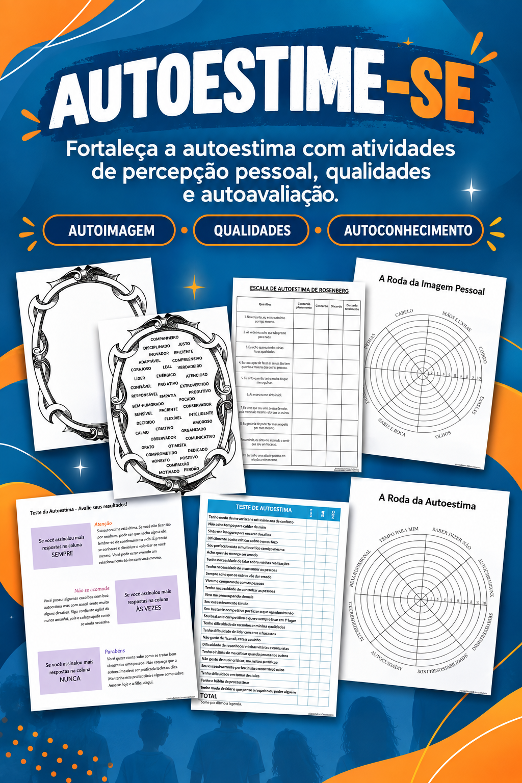 Autoestime-se — atividades de autoestima e autoconhecimento