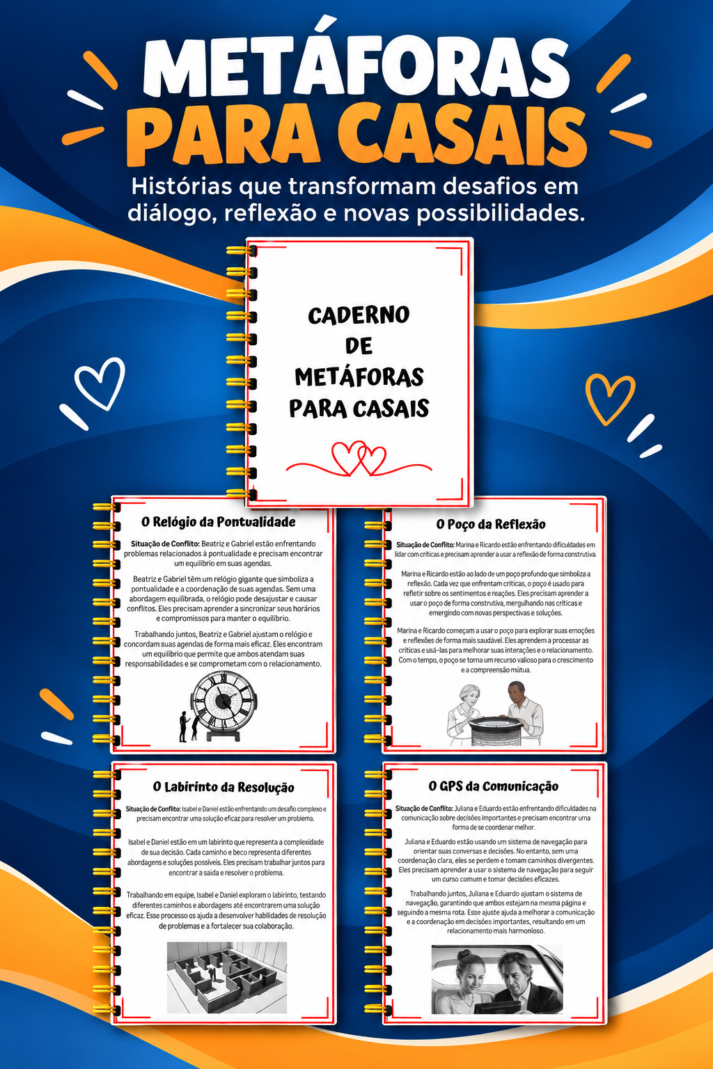 Caderno de Metáforas para Casais