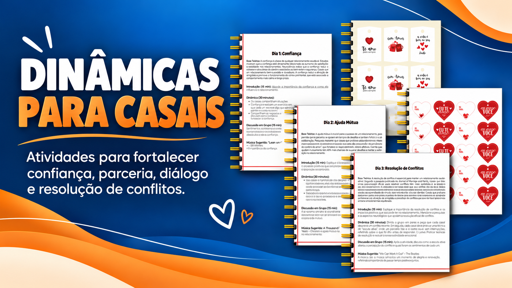 Roteiro de Dinâmicas para Casais