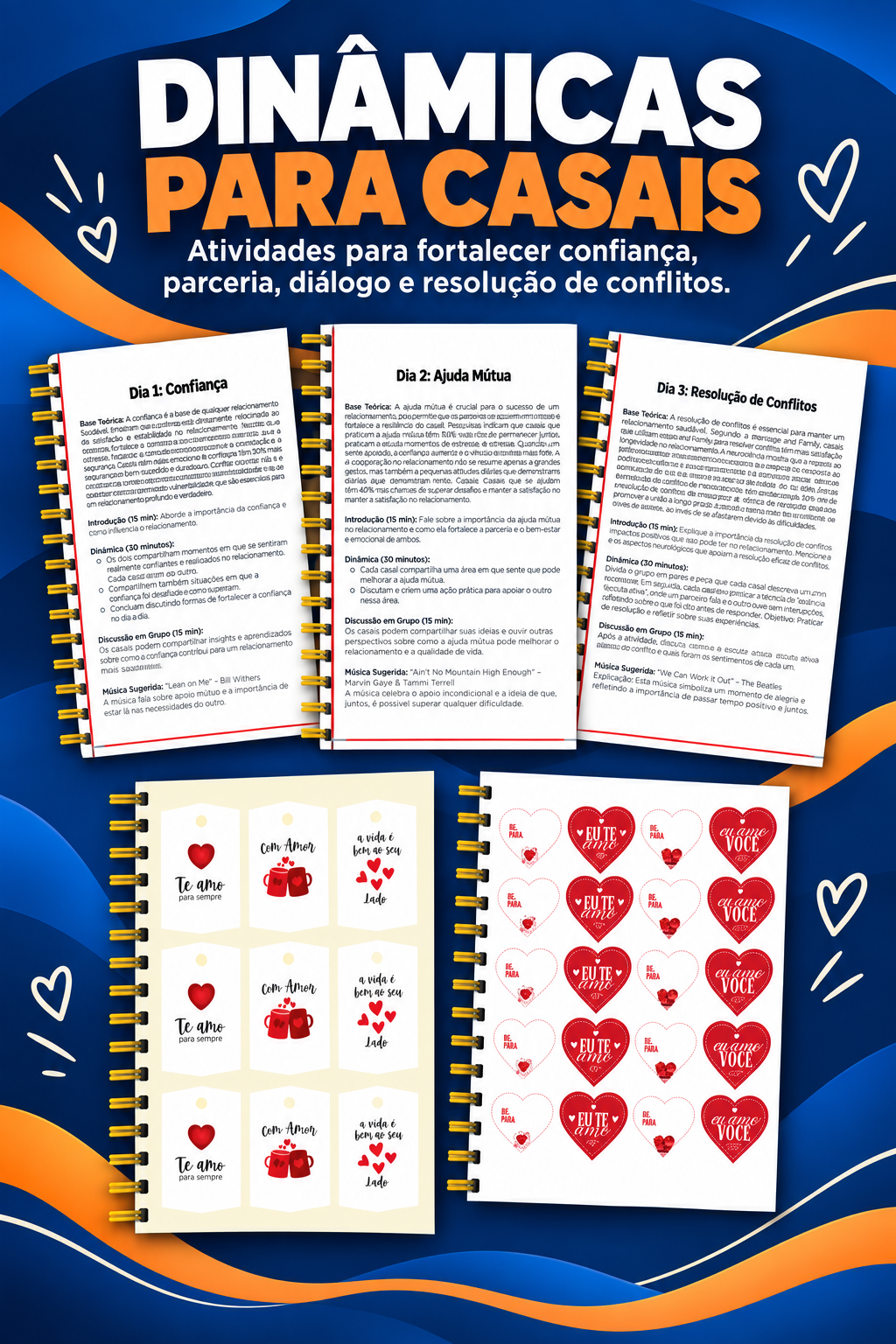 Roteiro de Dinâmicas para Casais