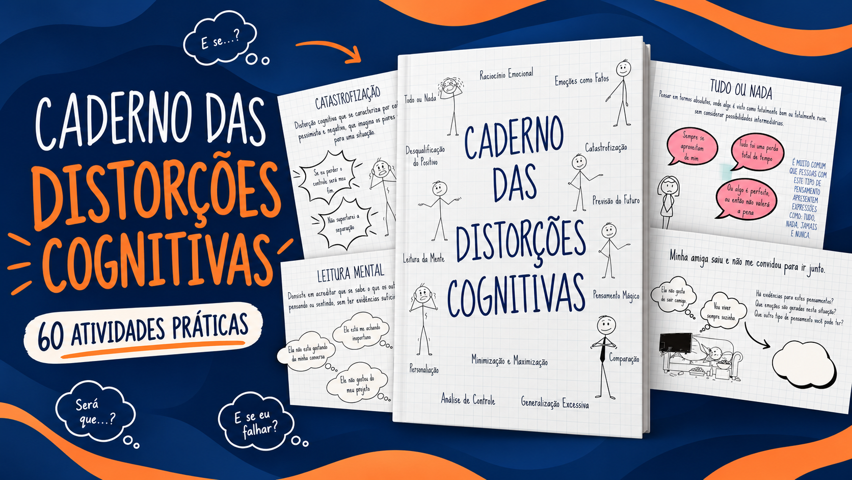 Caderno das Distorções Cognitivas