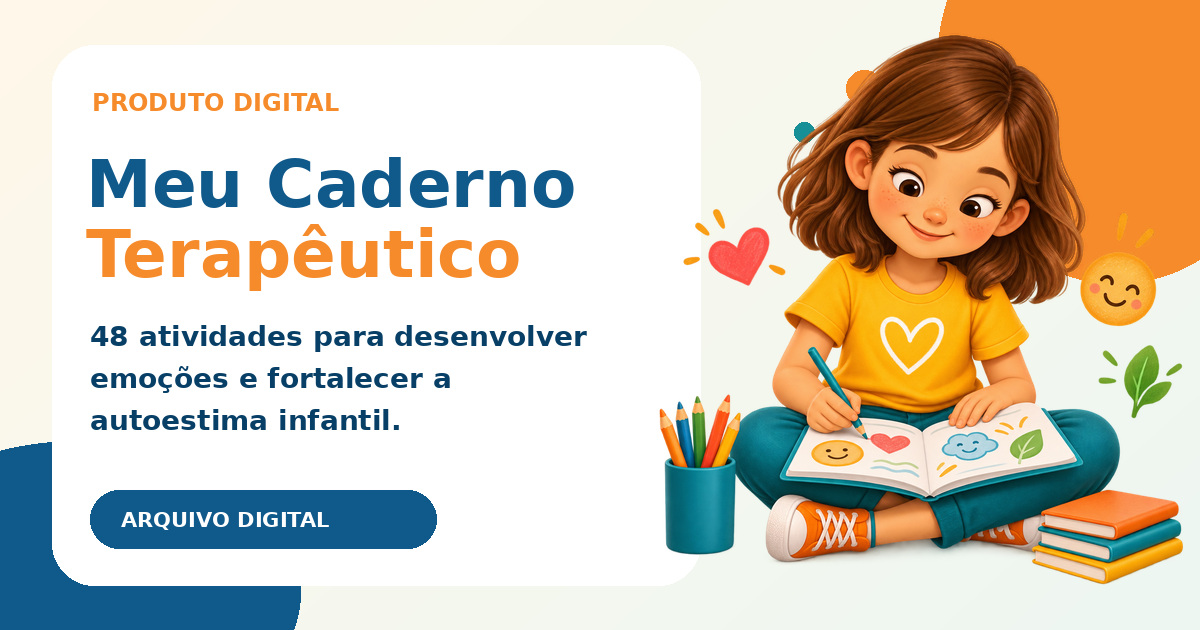 Meu Caderno Terapêutico para atividades com crianças