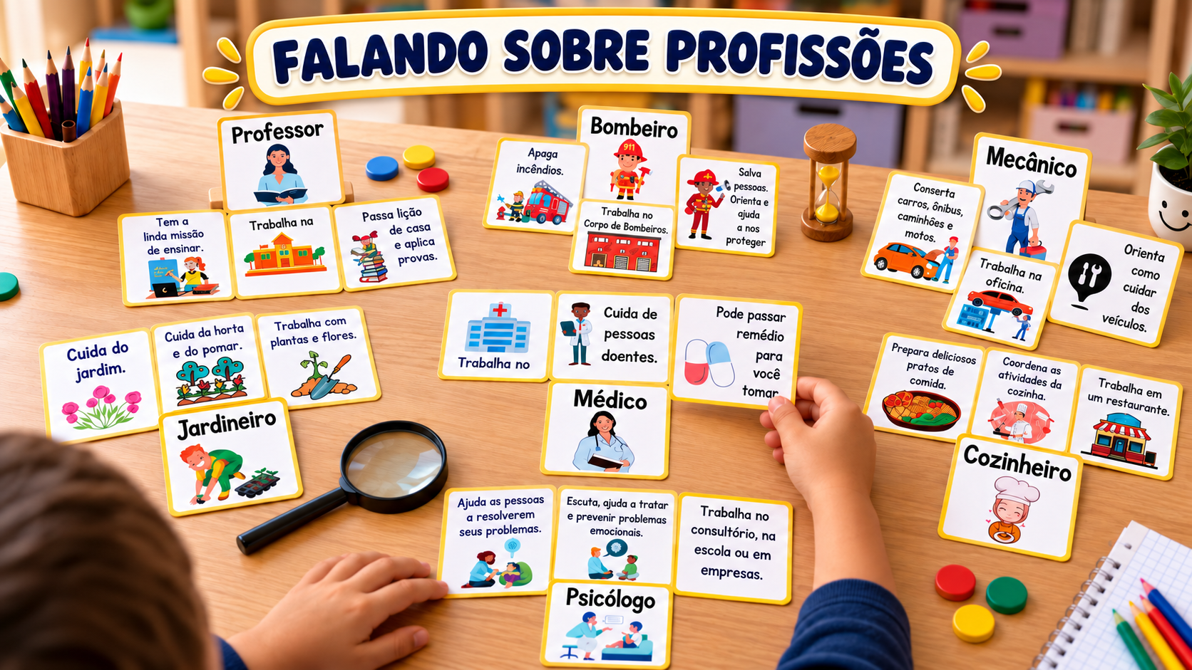 Falando sobre Profiss&otilde;es