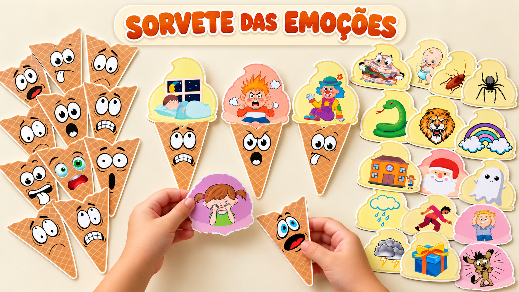 Sorvete das Emo&ccedil;&otilde;es
