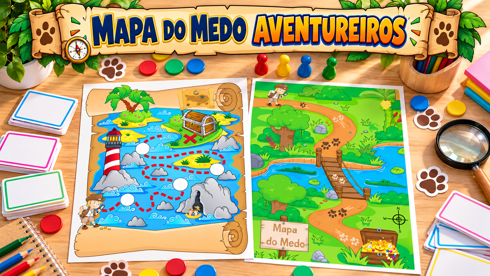 Mapa do Medo Aventureiros